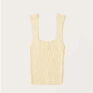 Elevated Ribbed Squareneck Tank